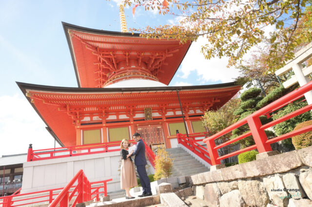 中山寺にて秋のお宮参り