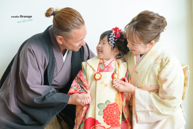 ３歳女の子の七五三撮影