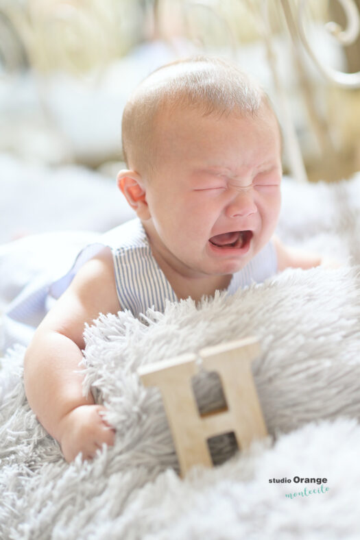 男の子のお宮参り撮影