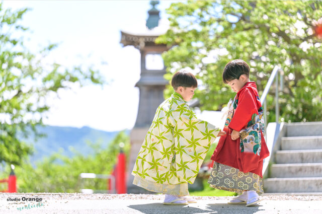 6月でも七五三撮影ができる中山寺ロケーション撮影